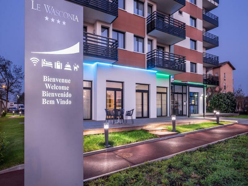 Le Wasconia Appart'Hotel Dax Exterior foto