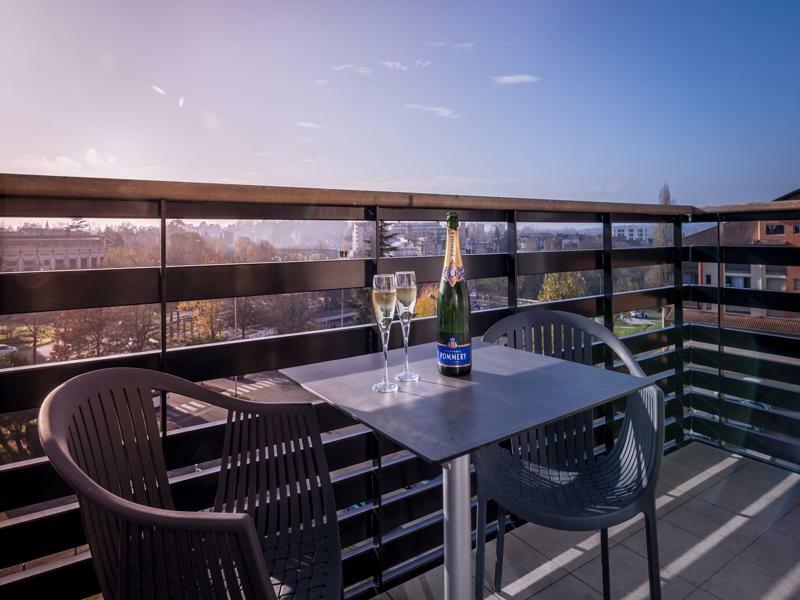 Le Wasconia Appart'Hotel Dax Exterior foto